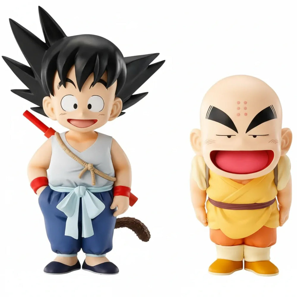 Estátua Son Goku & Krillin (Son Goku Training Section) – Dragon Ball – Ichibansho Masterlise – Banpresto