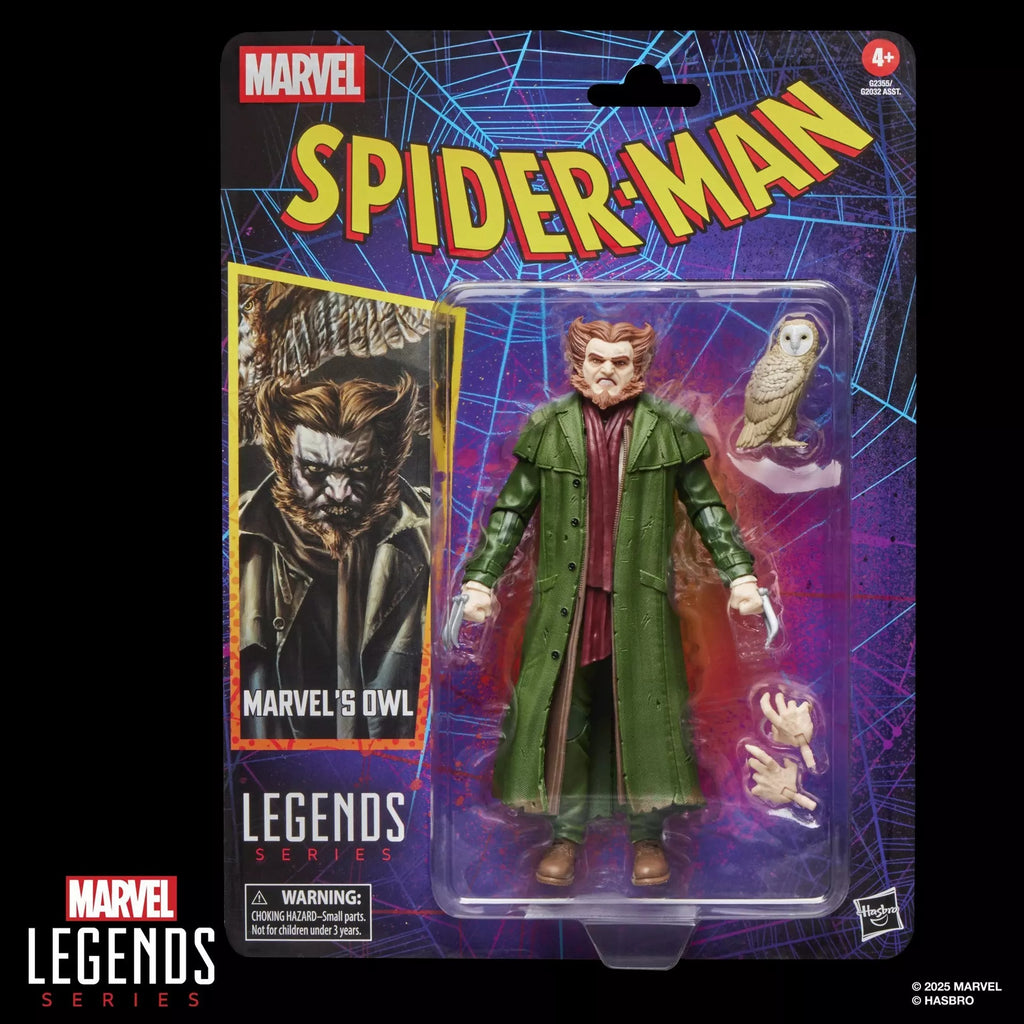 Figura Owl – Marvel Legends Series – Retro Collection – Hasbro