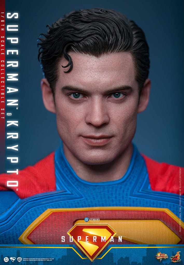Figura Superman and Krypto - Superman - 1/6 Scale - Hot Toys