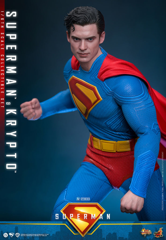 Figura Superman and Krypto - Superman - 1/6 Scale - Hot Toys