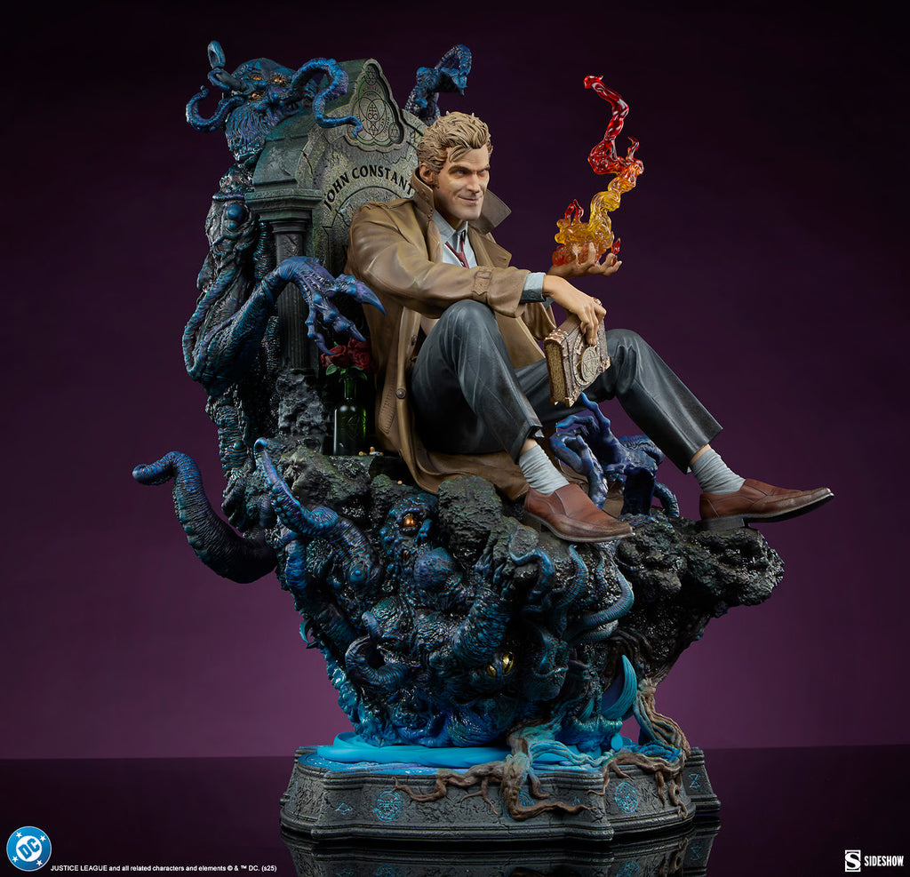 Estátua John Constatine: Just Another Exorcism Hangover - Hellblazer - Premium Format 1/4 - Sideshow