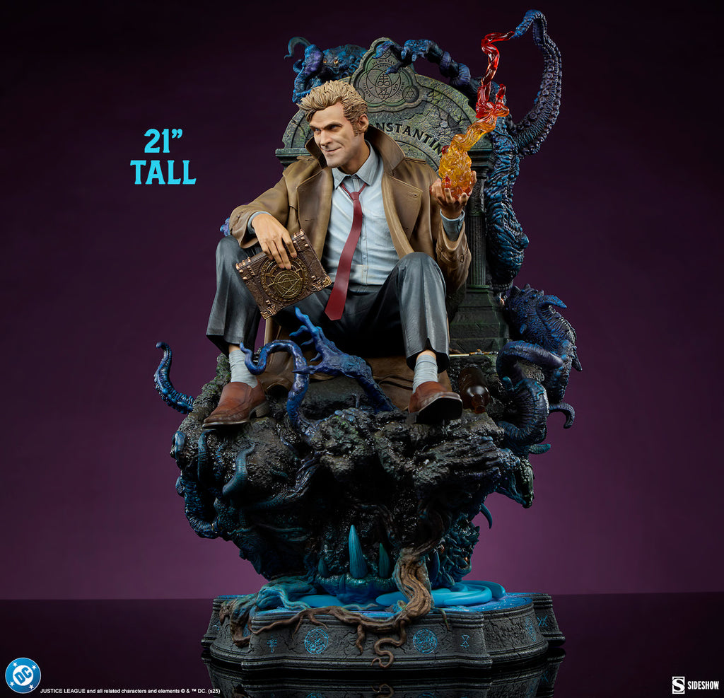 Estátua John Constatine: Just Another Exorcism Hangover - Hellblazer - Premium Format 1/4 - Sideshow