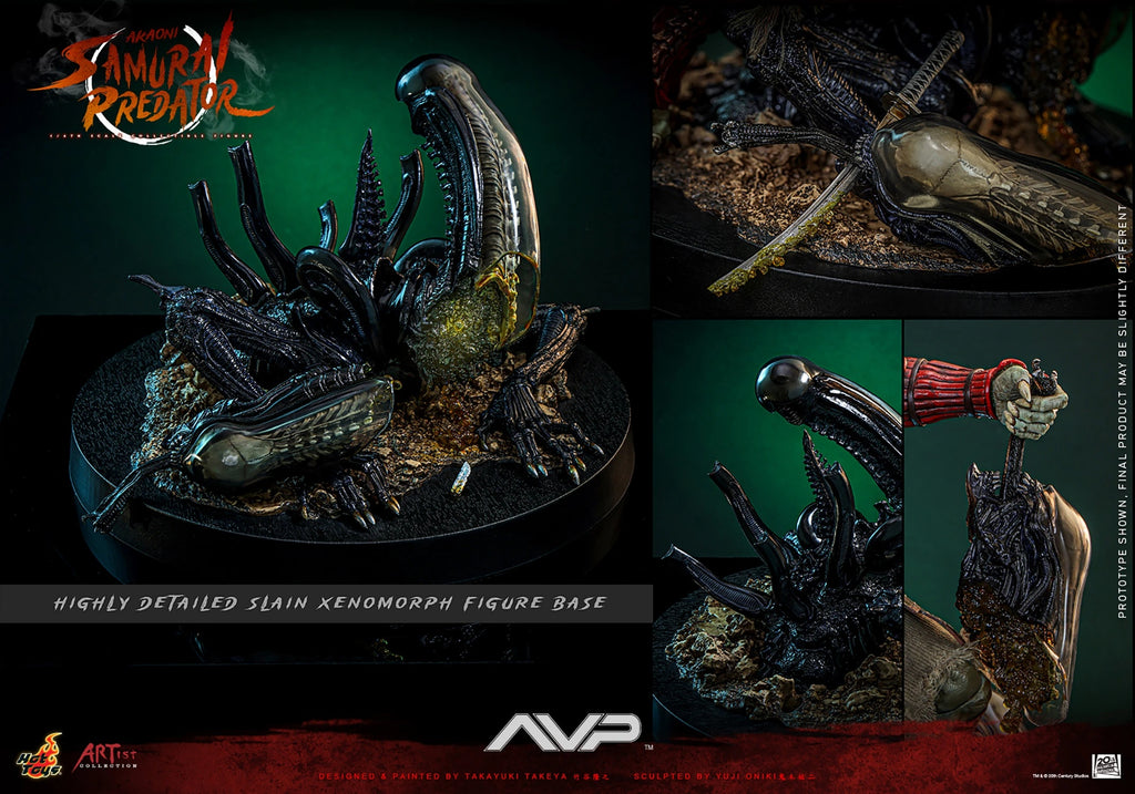 Estátua Akaoni Samurai Predator - Alien vs Predator - 1/6 Scale - Hot Toys