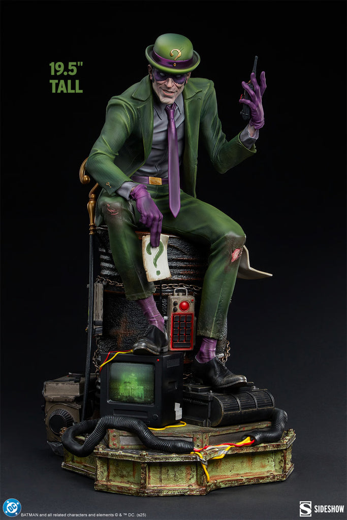 Riddler - Dc Collectible: Batman - Premium Format 1/4 - Sideshow
