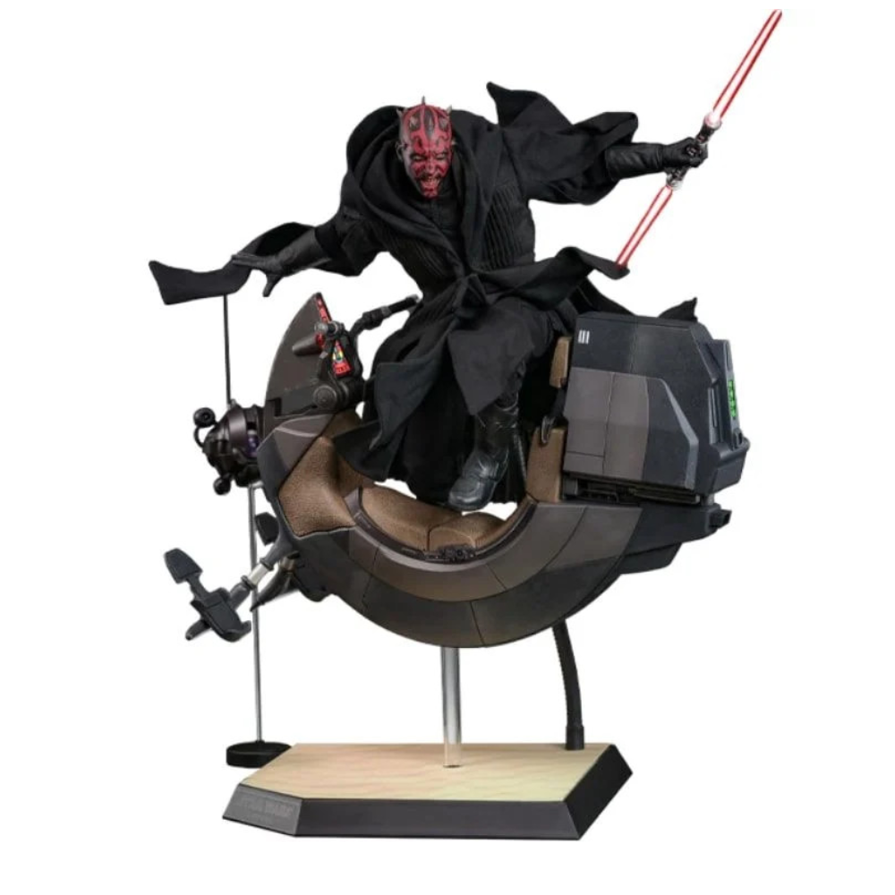 Figura Darth Maul and Speeder - Star Wars: The Phantom Manace - Sixth Scale - Hot Toys