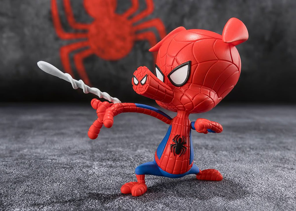 Figura Spider-Man Noir & Spider-Ham (Across the Spider-Verse) – Marvel – S.H.Figuarts – Bandai
