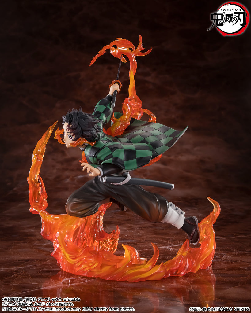Estátua Tanjiro Kamado (Rengoku’s Sword Guard Ver.) – Demon Slayer: Kimetsu no Yaiba – FiguartsZERO – Bandai