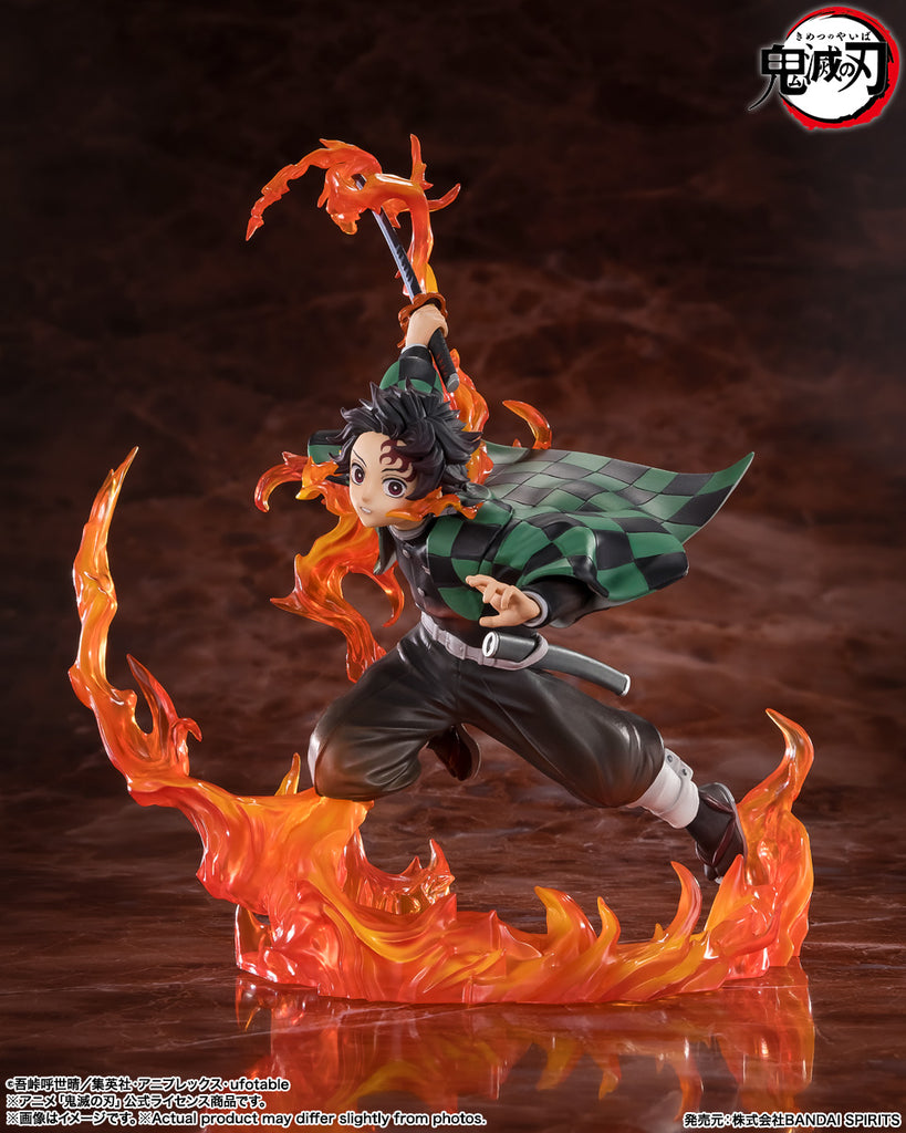 Estátua Tanjiro Kamado (Rengoku’s Sword Guard Ver.) – Demon Slayer: Kimetsu no Yaiba – FiguartsZERO – Bandai