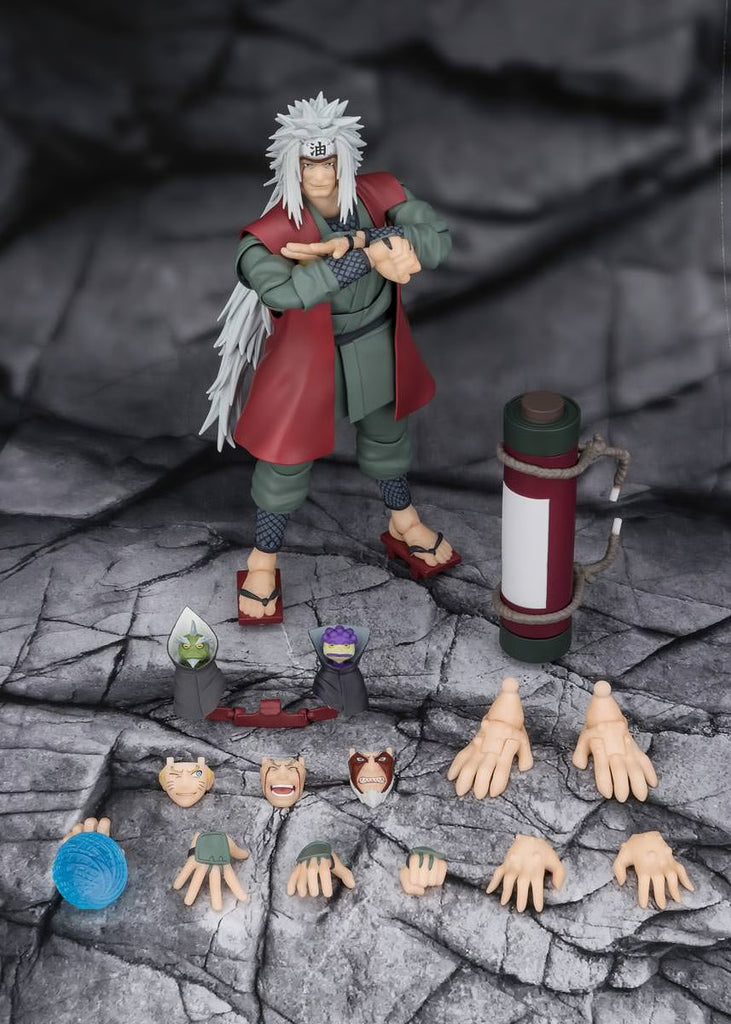 Figura Jiraiya (Konoha’s Heroic Master Sage) – Naruto Shippuden – S.H.Figuarts – Bandai