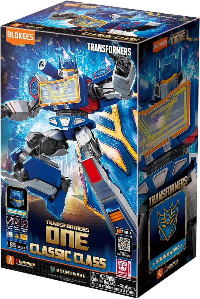Figura Soundwave (Transformers ONE 2024) – Transformers – Classic Class 17 – Blokees