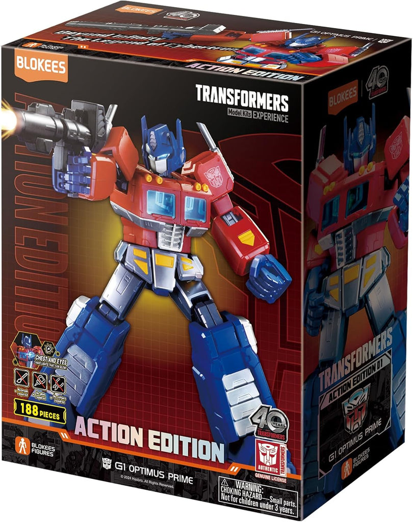 Figura Optimus Prime G1 – Transformers – Action Edition 01 – Blokees