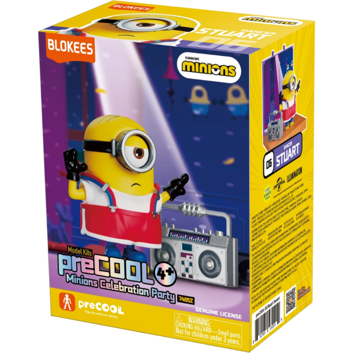 Figura Stuart Dancer – Minions – preCool 02 – Blokees