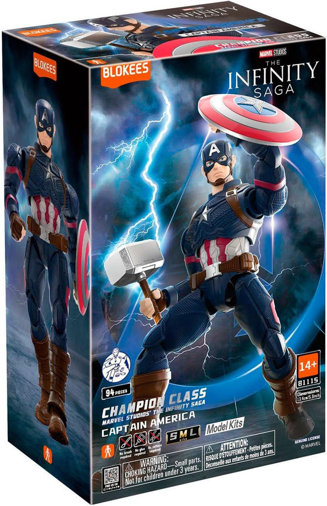 Figura Captain America – Marvel Infinity Saga – Champion Class – Blokees