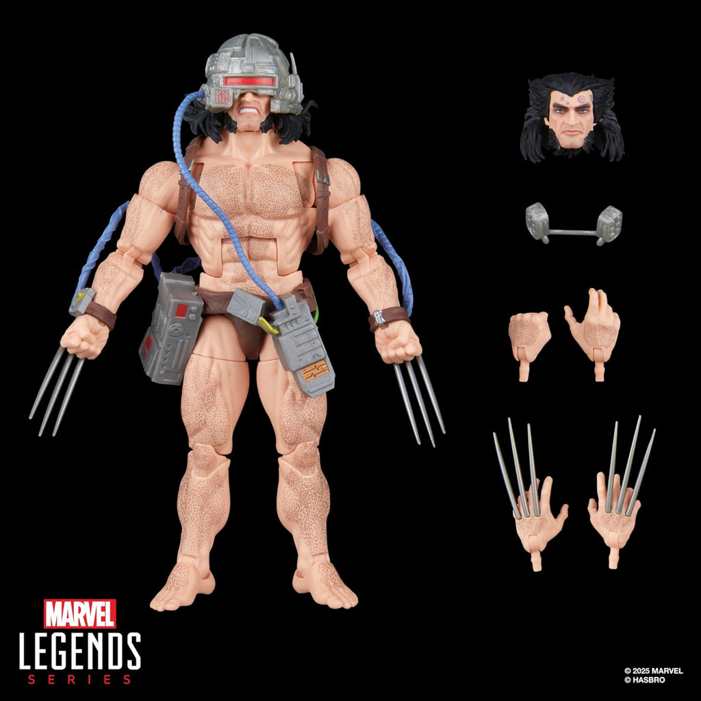 Figura Wolverine (Weapon X) -Marvel Legends X-Men - Hasbro