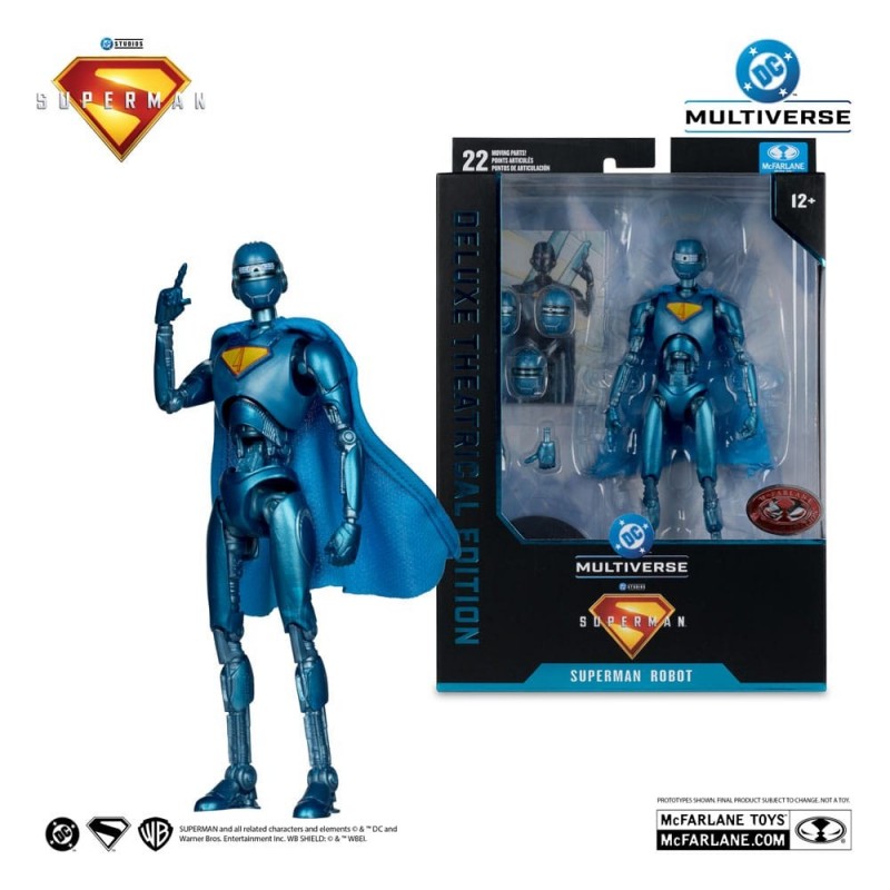 Figura Superman Robot #4 - Superman Movie - DC Movie - 7 Scale - McFarlane