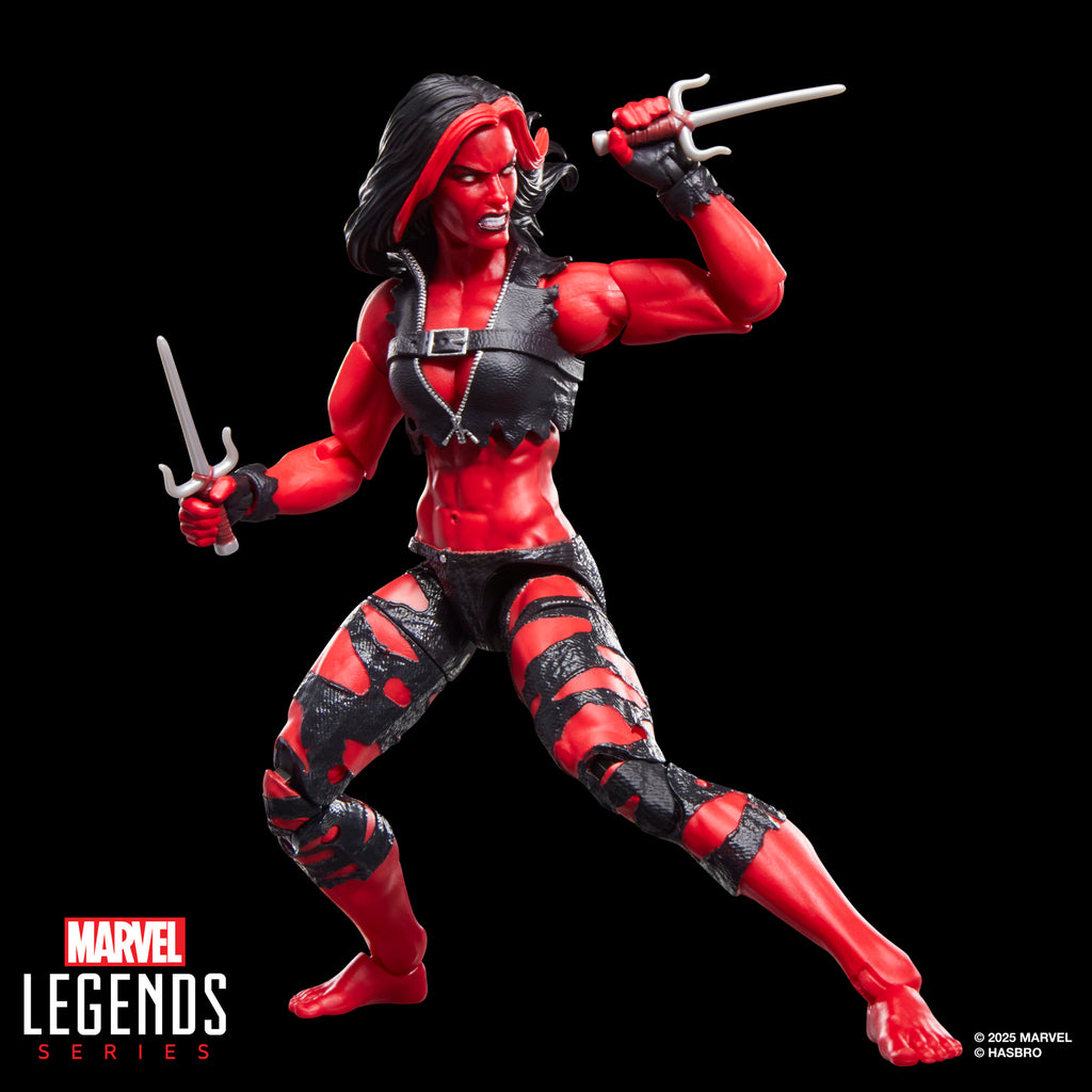 Figura Red She Hulk - Marvel Legends Green 2 - Hasbro