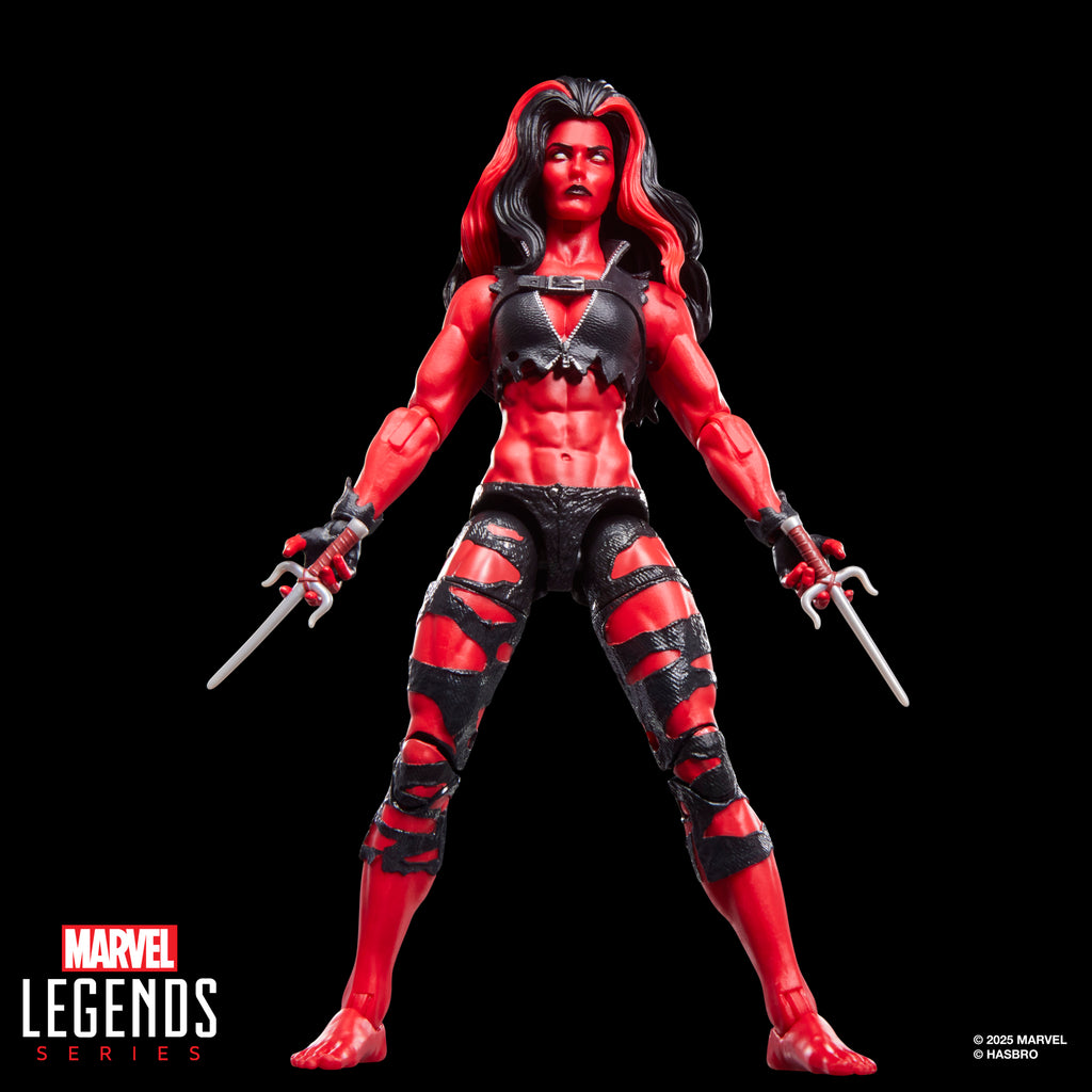 Figura Red She Hulk - Marvel Legends Green 2 - Hasbro