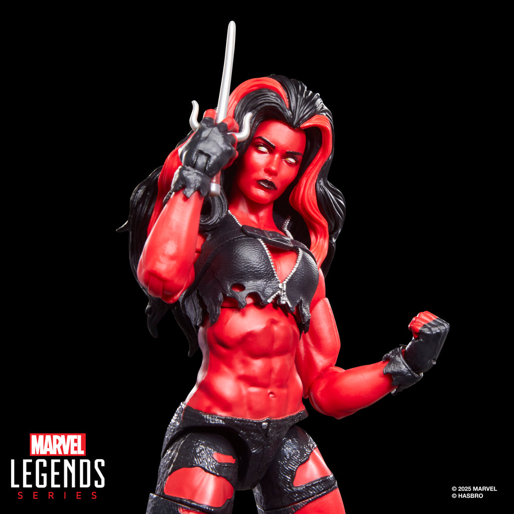 Figura Red She Hulk - Marvel Legends Green 2 - Hasbro