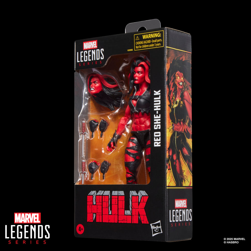 Figura Red She Hulk - Marvel Legends Green 2 - Hasbro