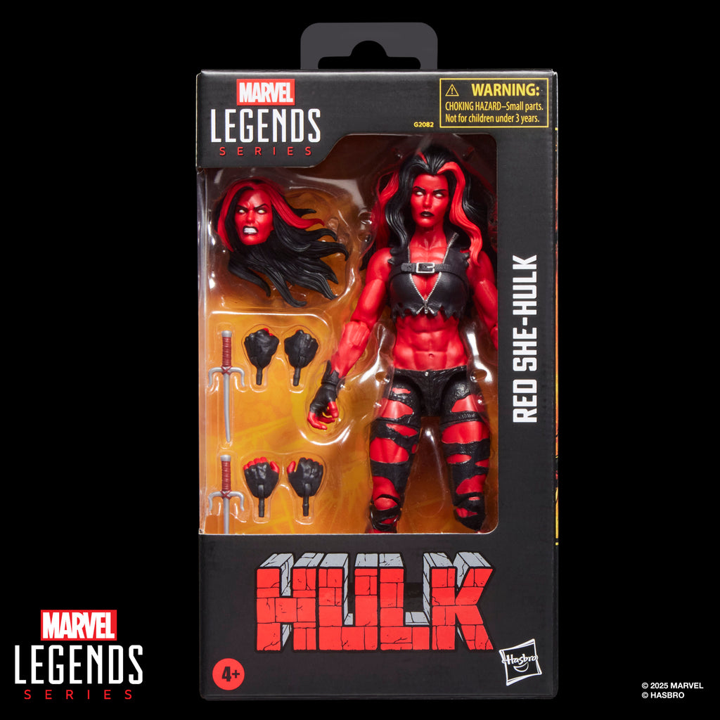 Figura Red She Hulk - Marvel Legends Green 2 - Hasbro