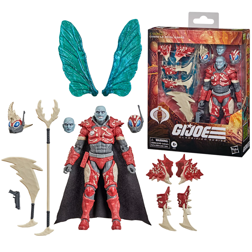 Figura Cobra-La Royal Guard - G.I. Joe - Rudy Deluxe - Hasbro