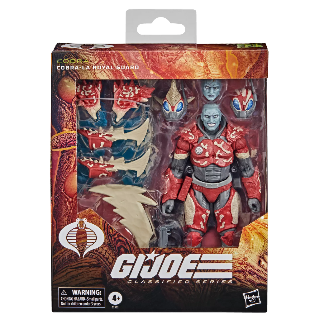 Figura Cobra-La Royal Guard - G.I. Joe - Rudy Deluxe - Hasbro