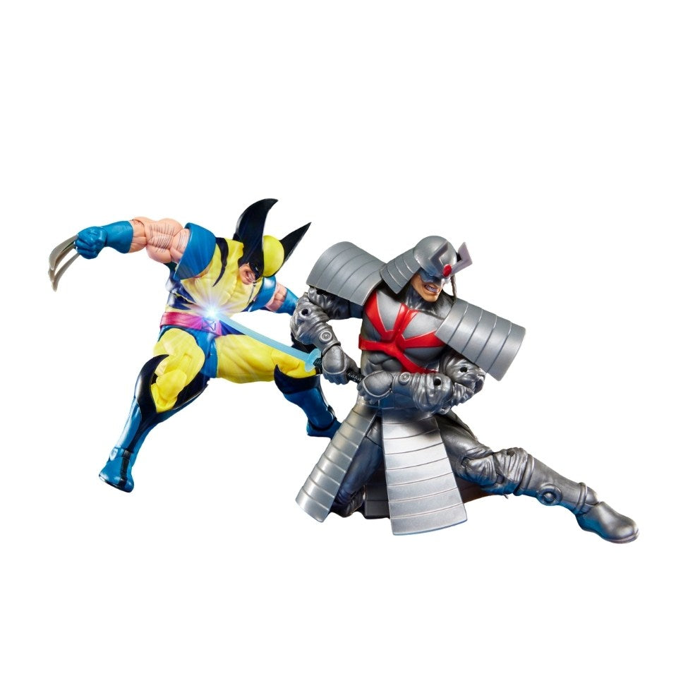 Figura Wolverine x Samurai de Prata - Marvel - Marvel Legends Series Gamerverse - Hasbro