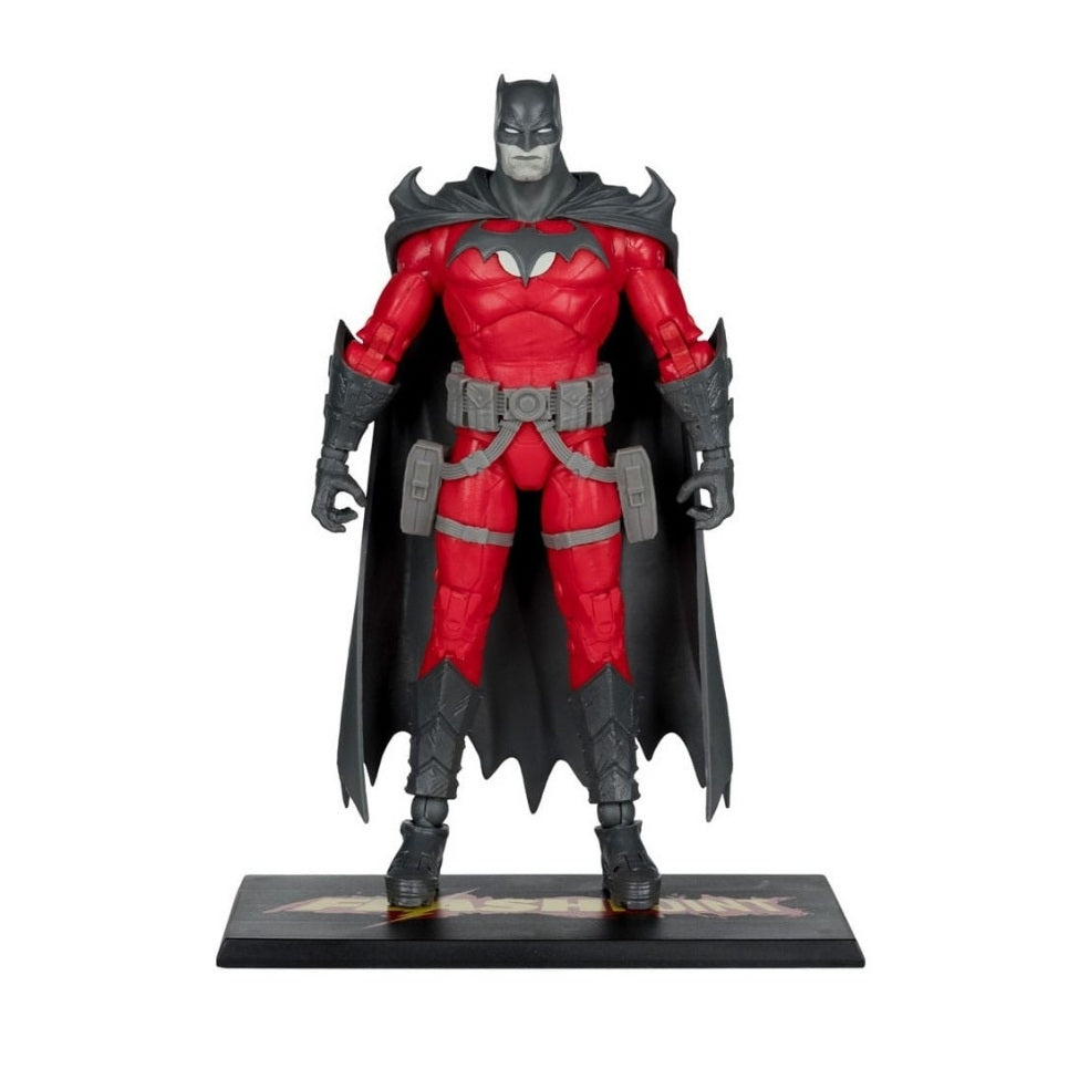 Figura Batman (Flashpoint)(B&W with Accent)(Gold Label) – DC Multiverse – 7” Scale – McFarlane