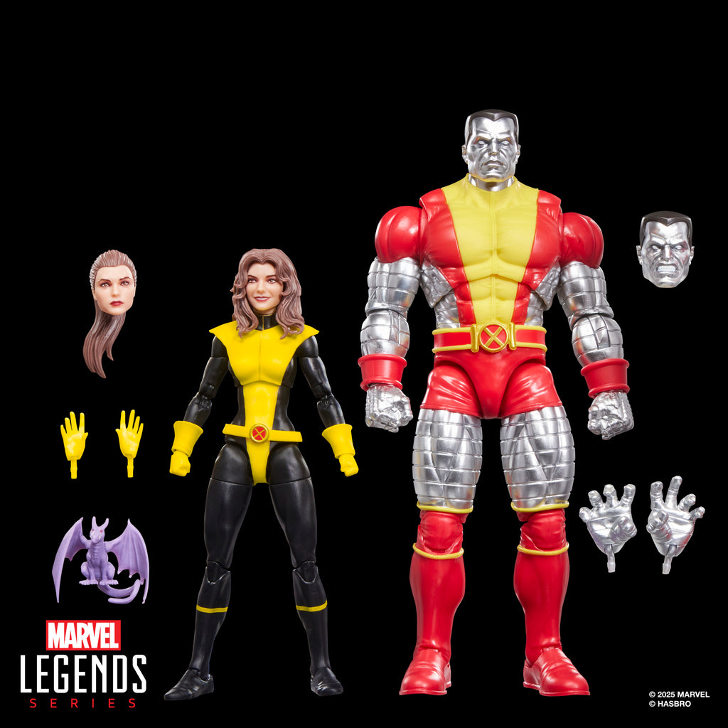 Figuras Kitty Pryde & Colossus – Marvel Legends – Hasbro