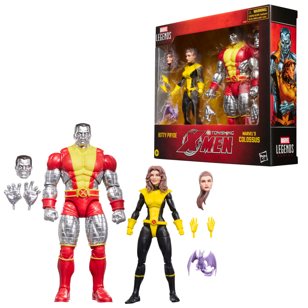 Figuras Kitty Pryde & Colossus – Marvel Legends – Hasbro