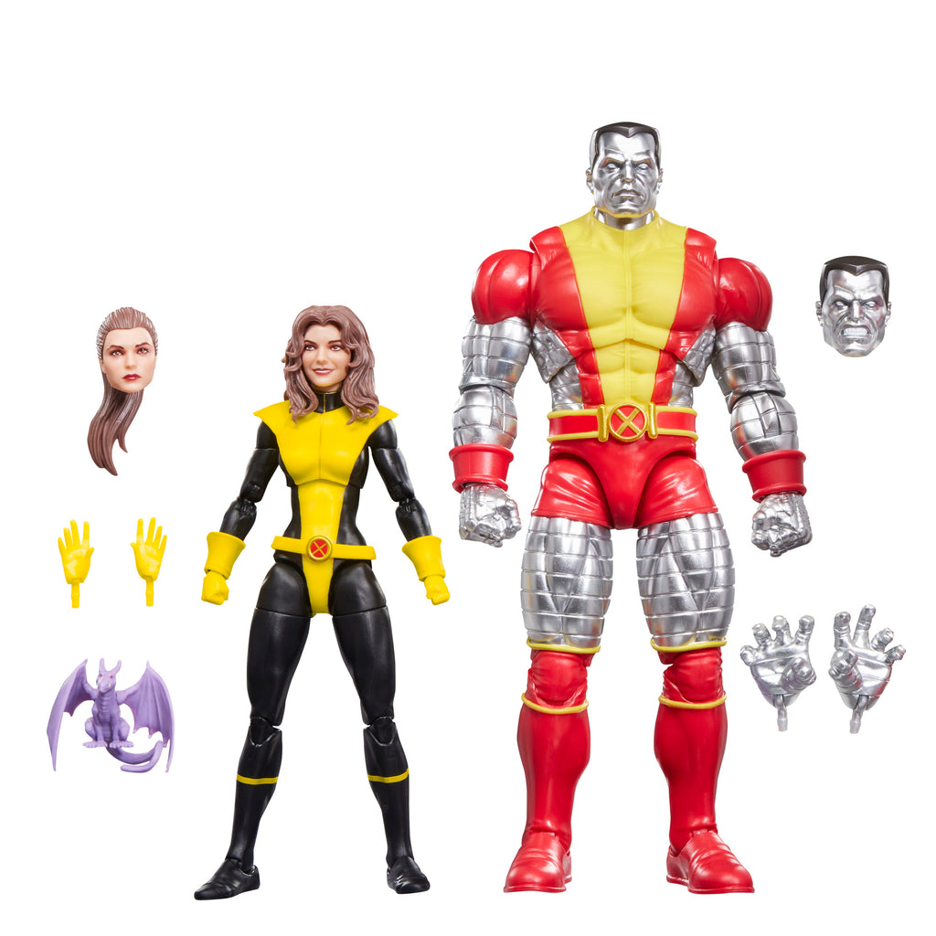 Figuras Kitty Pryde & Colossus – Marvel Legends – Hasbro