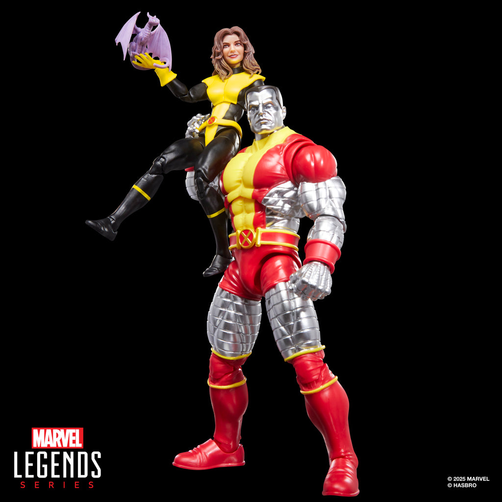 Figuras Kitty Pryde & Colossus – Marvel Legends – Hasbro