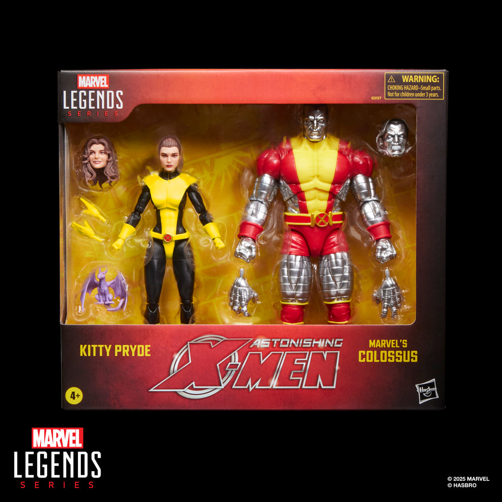 Figuras Kitty Pryde & Colossus – Marvel Legends – Hasbro