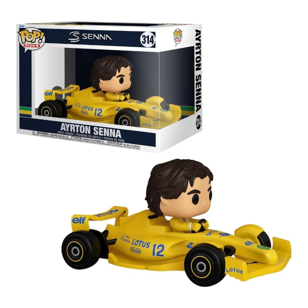 AYRTON SENNA RACING LOTUS RIDES DELUXE 314 - SENNA - FUNKO POP