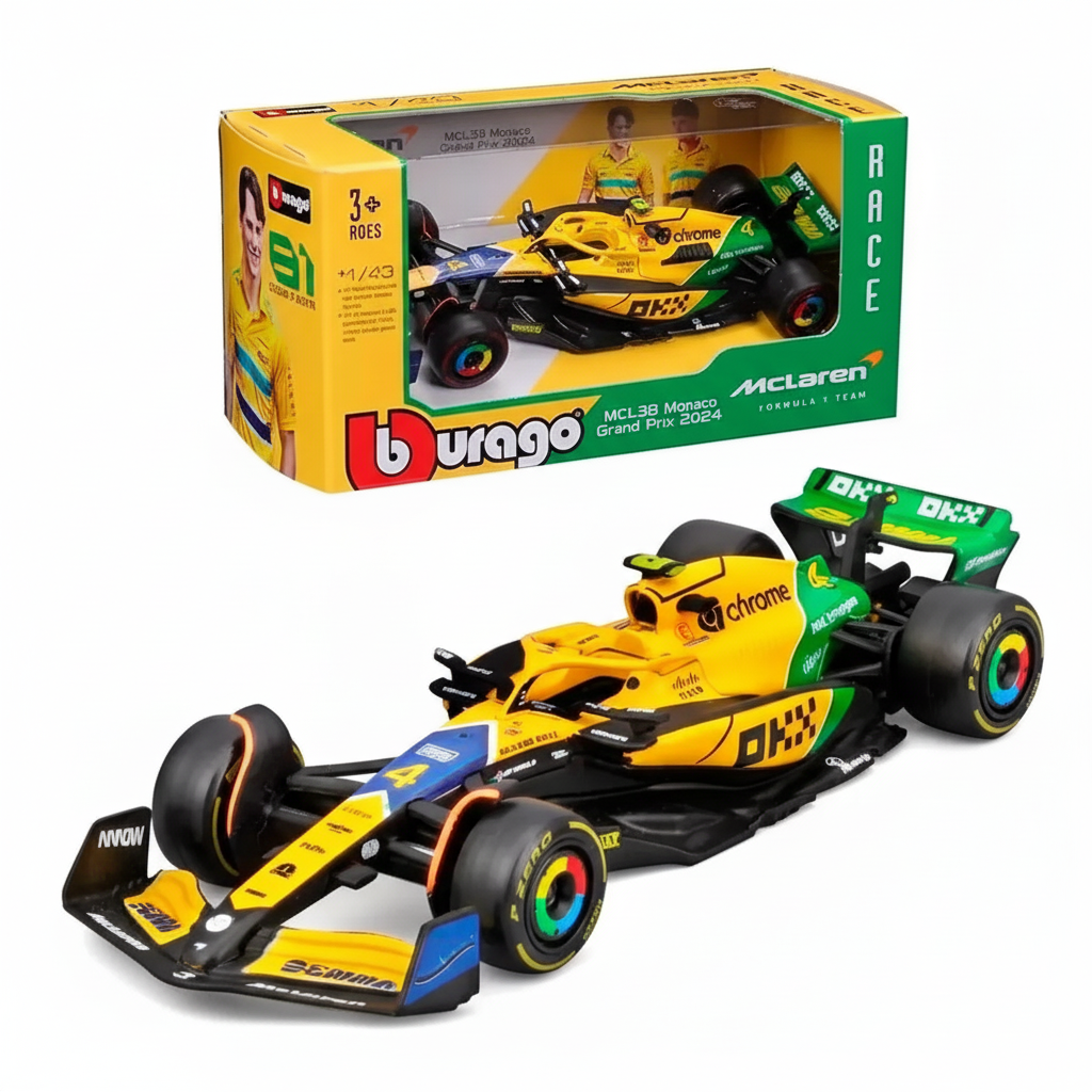 F-1 MCLAREN RACING MCL38 2024 NORRIS 4 - 1/43 - Burago