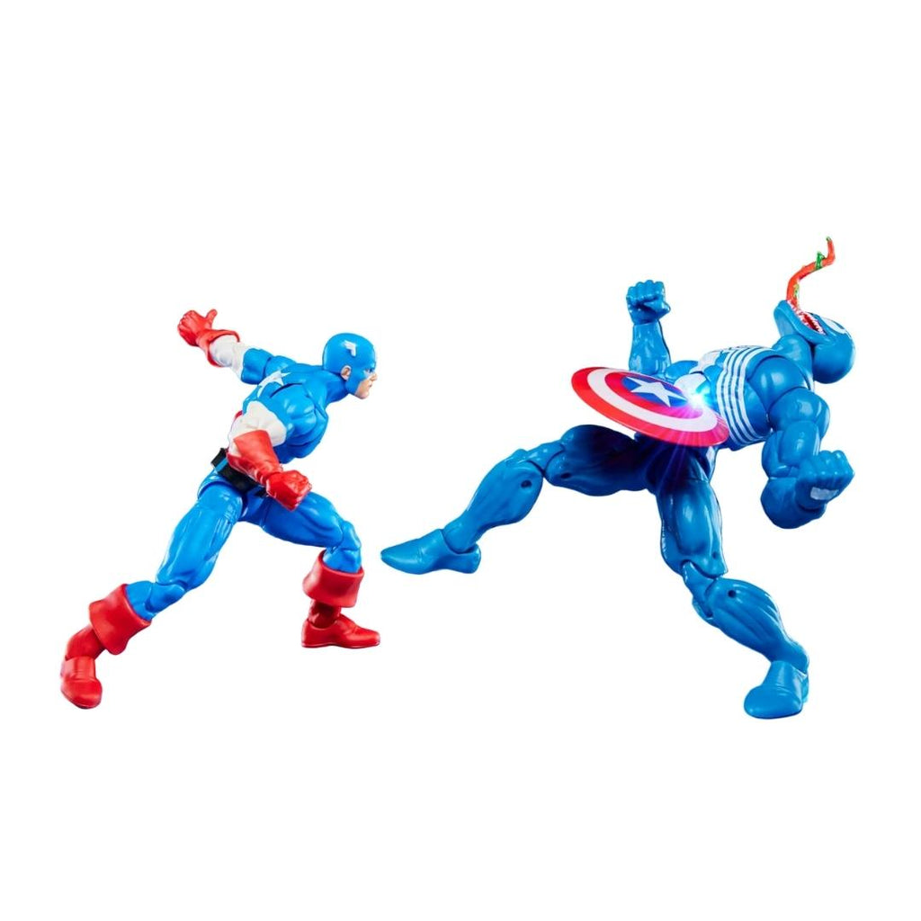 Figura Captain America Vs Venom - Marvel - Marvel Legends Series