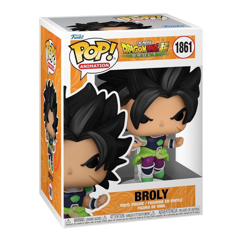 ESTÁTUA BROLY 1861 - DRAGON BALL SUPER: BROLY - POP! FUNKO