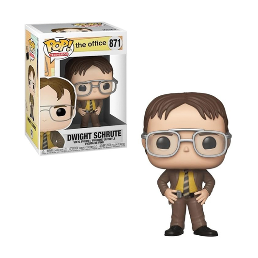 ESTÁTUA DWIGHT SCHRUTE 871 - THE OFFICE  POP! FUNKO