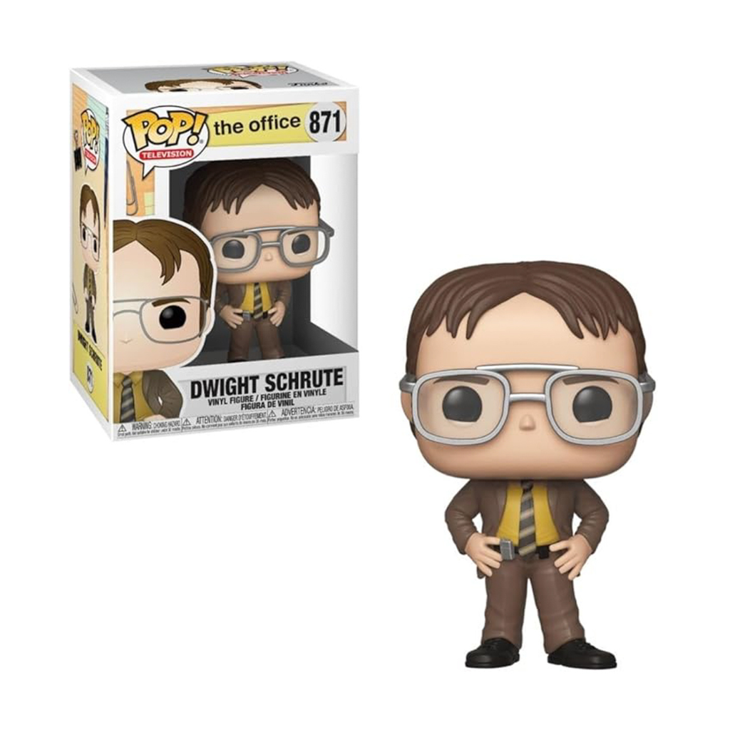 ESTÁTUA DWIGHT SCHRUTE 871 - THE OFFICE  POP! FUNKO