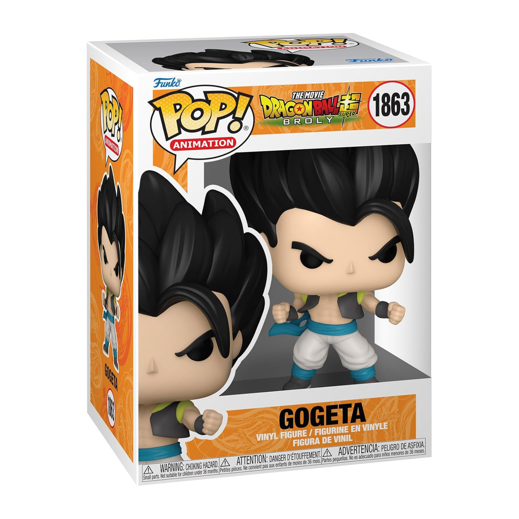 ESTÁTUA GOGETA 1863 - DRAGON BALL SUPER: BROLY  - POP! - FUNKO