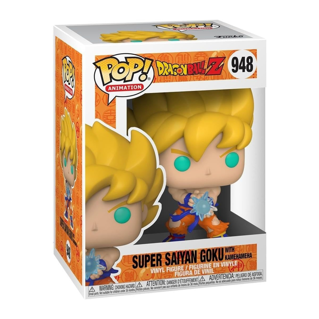 ESTÁTUA GOKU W/ KAMEHAMEHA WAVE 948 - DRAGON BALL Z S9 - POP! - FUNKO