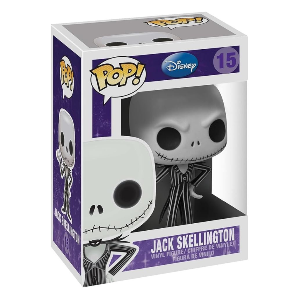 ESTÁTUA JACK SKELLINGTON 15 - ESTRANHO MUNDO DE JACK - POP! - FUNKO