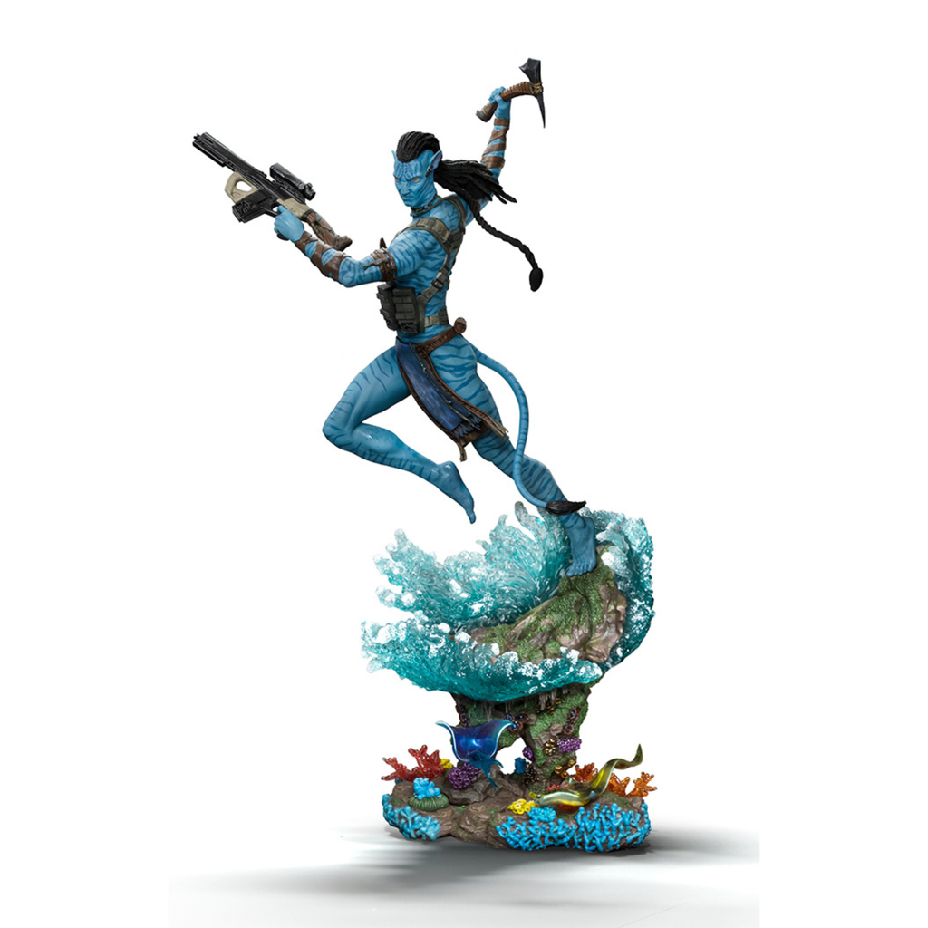 Estátua Jake Sully - Avatar 2 - Art Scale 1/10 - Iron Studios