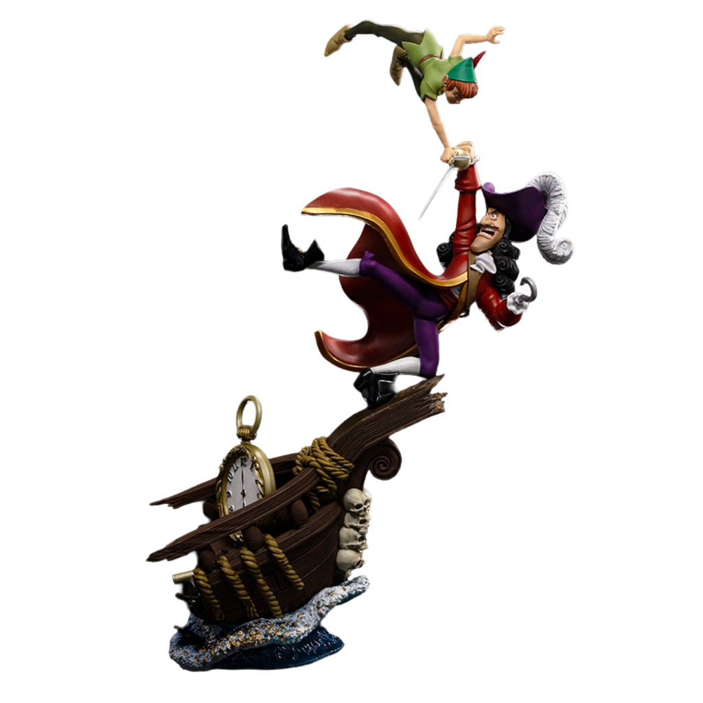 Estátua Peter Pan - Disney 100TH - Peter Pan - Art Scale 1/10 - Iron Studios