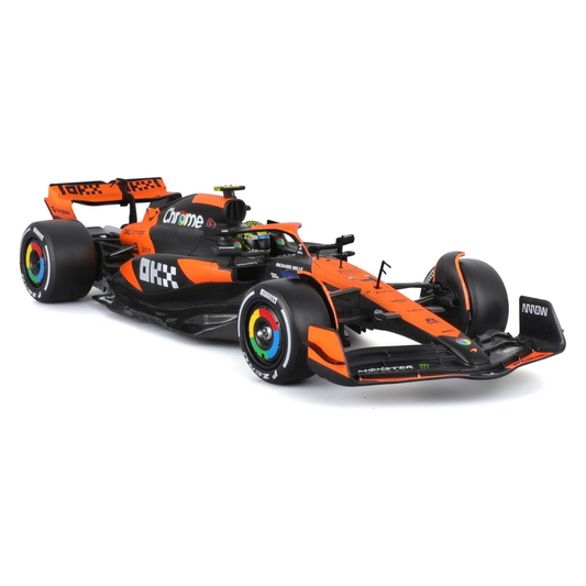 F-1 2024 MCLAREN MCL38 4 NORRIS COM BONECO - 1/24 - Burago