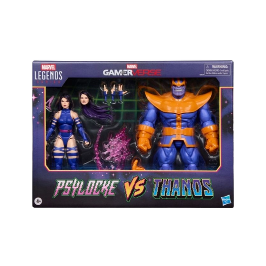 Figura Thanos x Psylocke - Marvel - Marvel Legends Series Gamerverse -  Hasbro