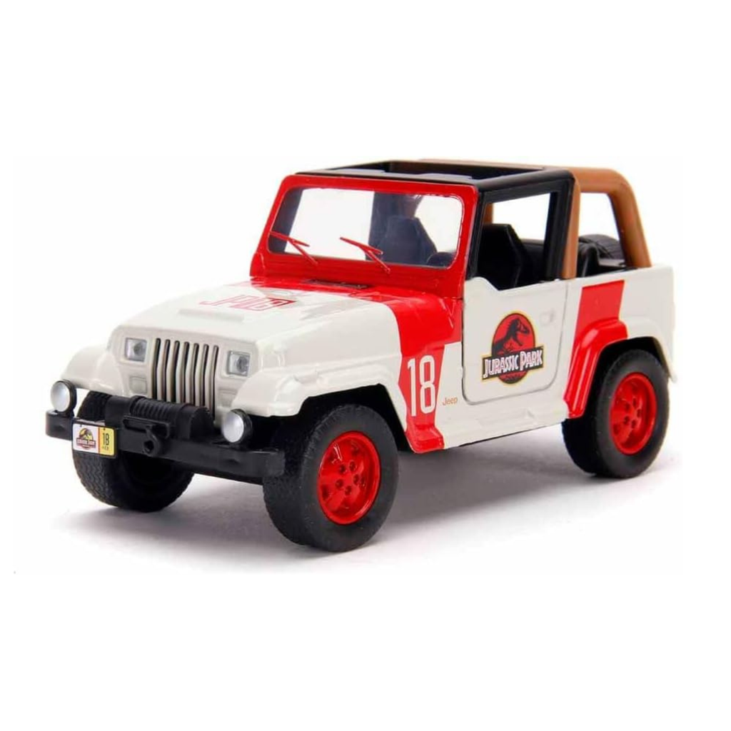 JEEP WRANGLER 1992 - JURASSIC WORLD - 1/32 SCALE - JADA