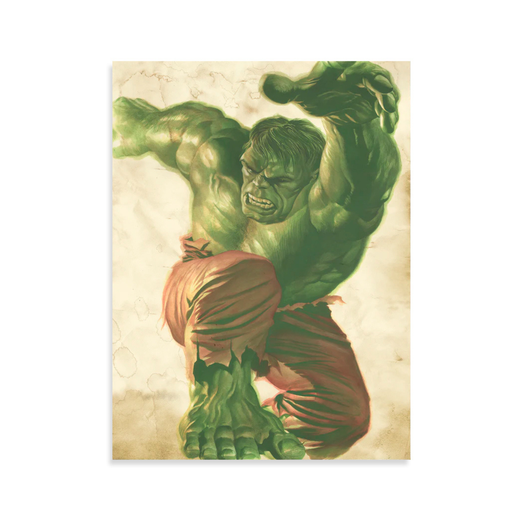 Litografia Hulk Smash! (Sem Moldura) - Iron Fine Art