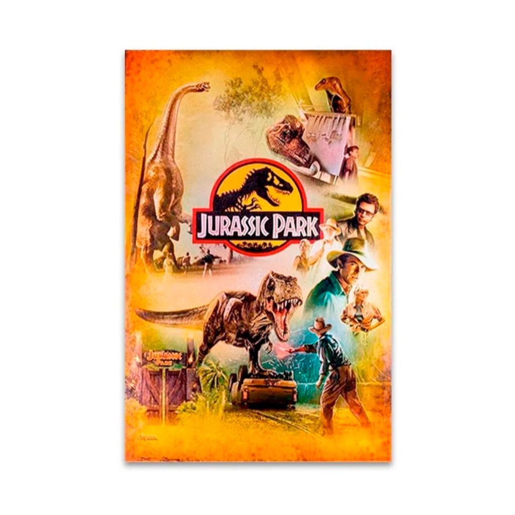 Litografia Welcome to Jurassic Park (Sem Moldura) - Iron Fine Art