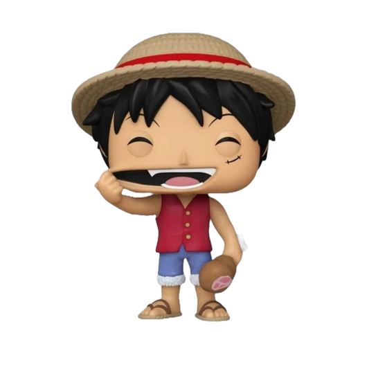 Luffy com Carne 1771 - One Piece POP! - FUNKO
